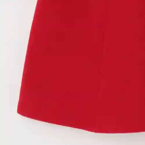 リボンカラー　ウールコートの画像8