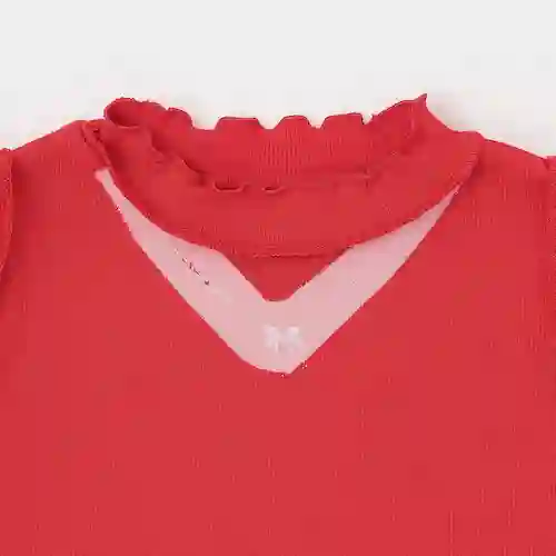 ネックレス刺しゅう　プチハイネック　長袖Tシャツの画像6