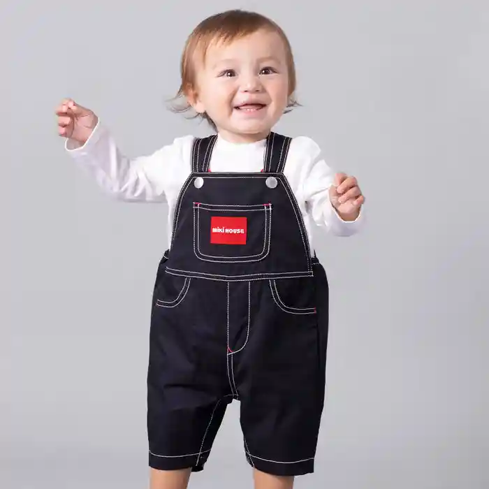 ６分丈オーバーオールの画像1