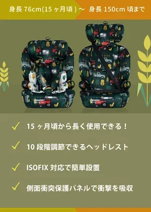 COSATTO Zoomi 2 i-Sizeの商品紹介
