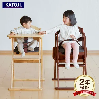 カトージ 木製ワイドハイチェア 22418・22419の商品外観（楽天販売元提供）