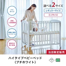 プチホワイトの2サイズ展開とお世話の場面